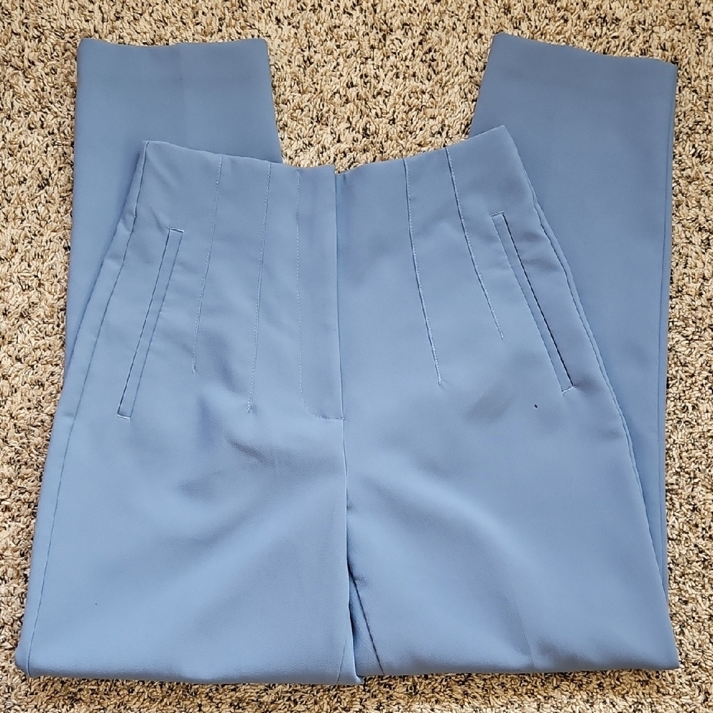 Zara Light Blue Trousers